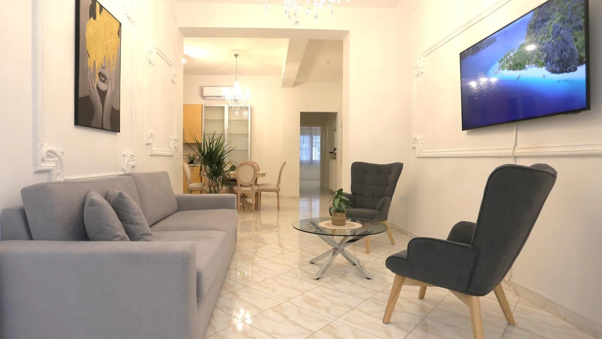 White Tower Family Apartment With Jacuzzi - Perfect Hospitality Salonicco